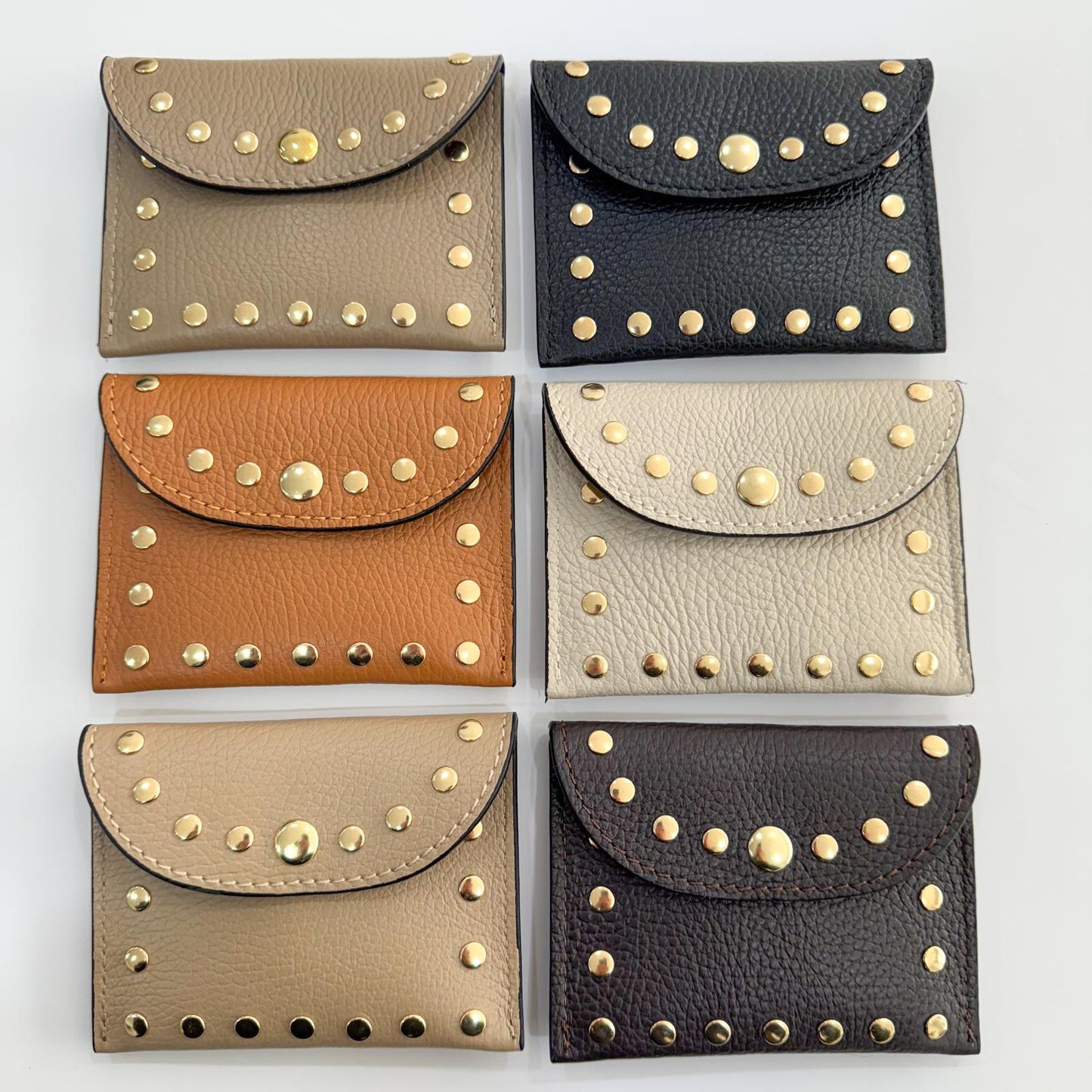 1 MONEDERO TACHAS PIEL - Bubbleshopbcn