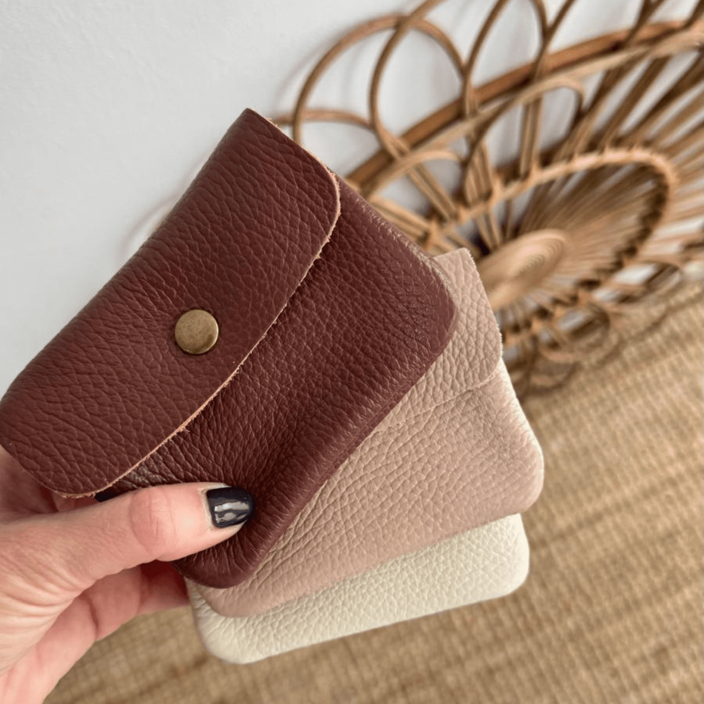 1 Monedero de piel - Bubbleshopbcn