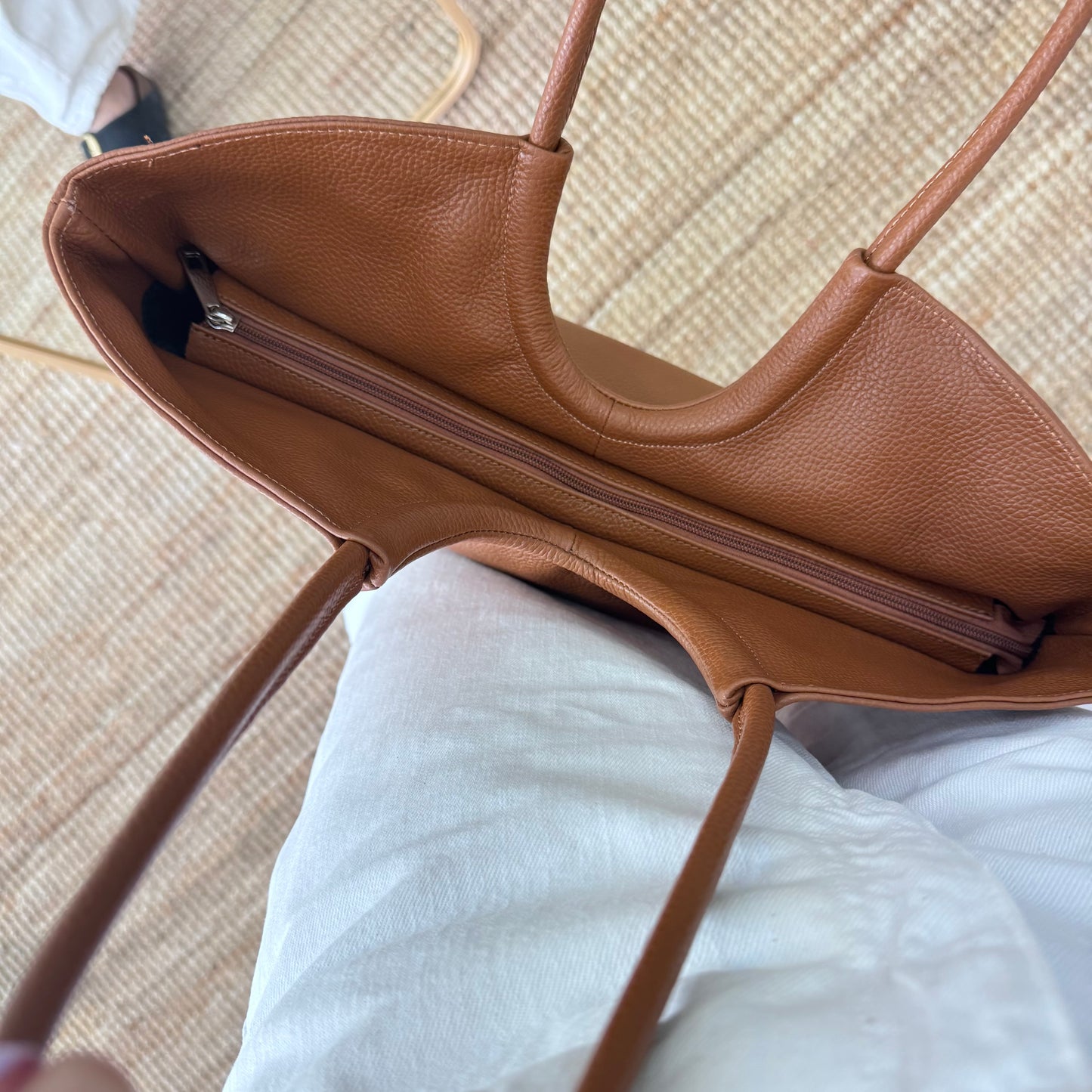 Shopper luna camel