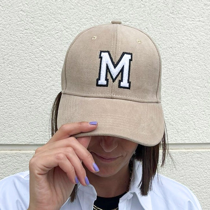 Gorra casual beige