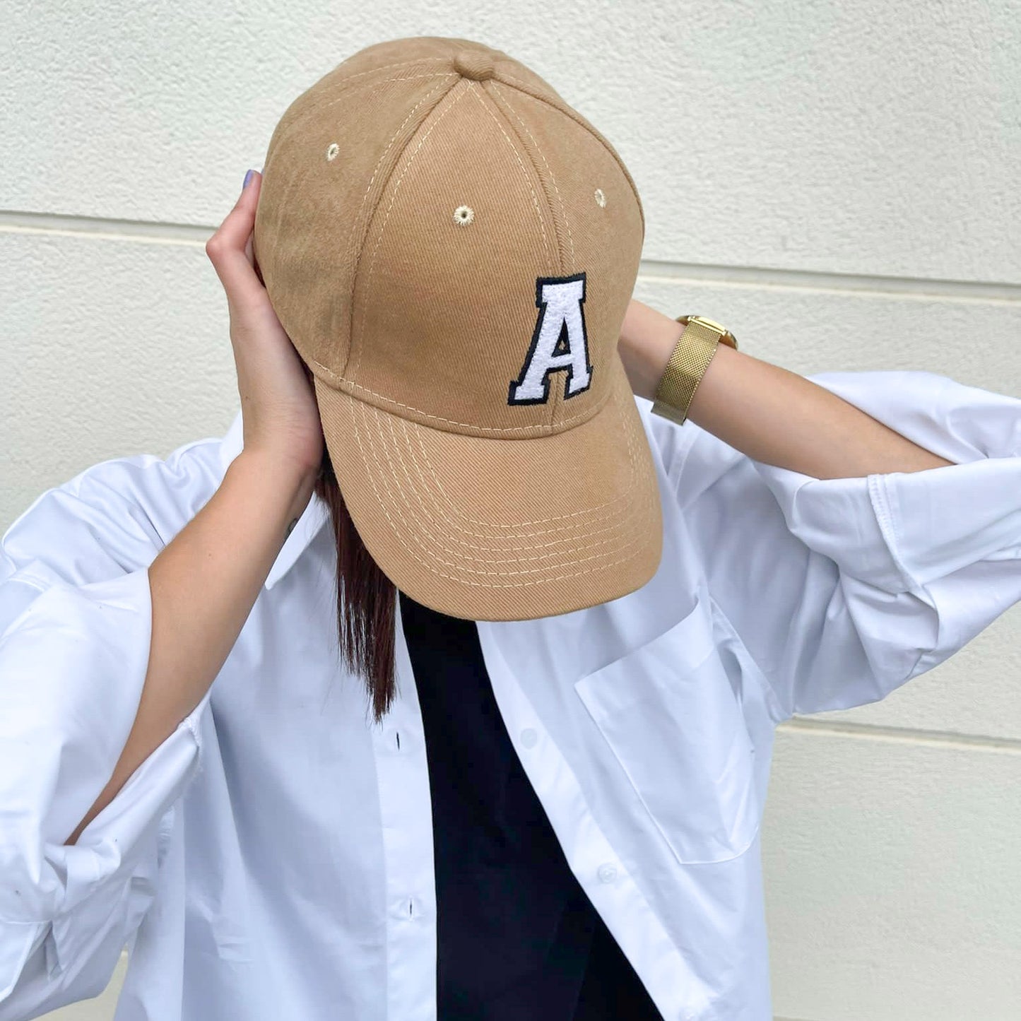 Gorra casual taupe