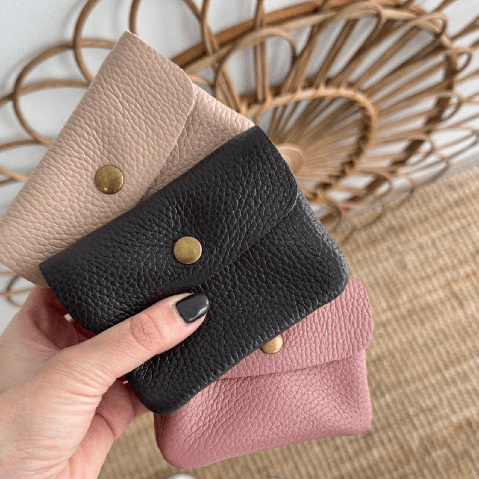 1 Monedero de piel - Bubbleshopbcn