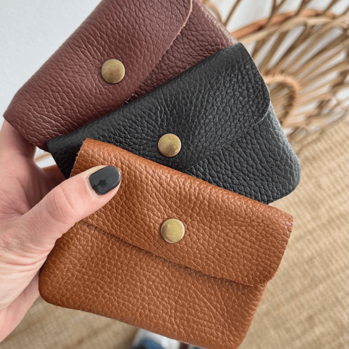 1 Monedero de piel - Bubbleshopbcn