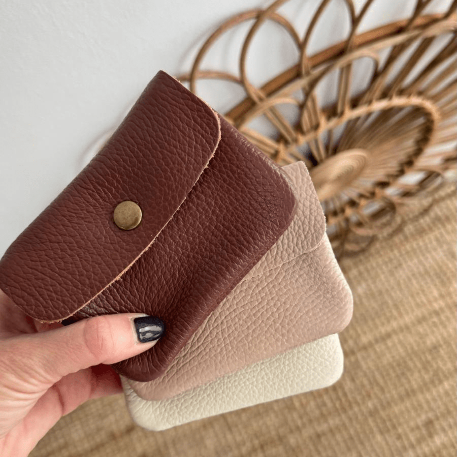 1 Monedero de piel - Bubbleshopbcn