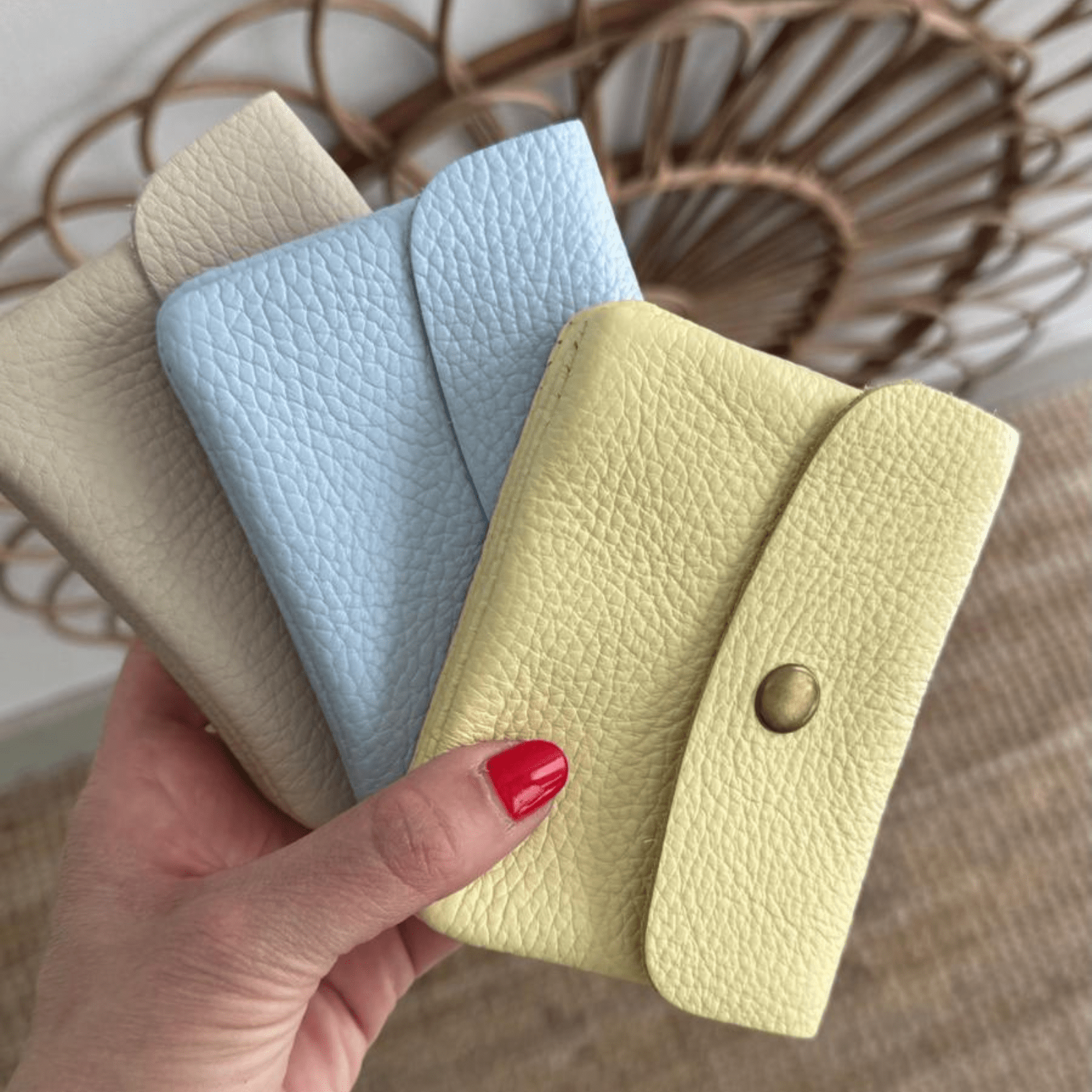 1 Monedero de piel - Bubbleshopbcn