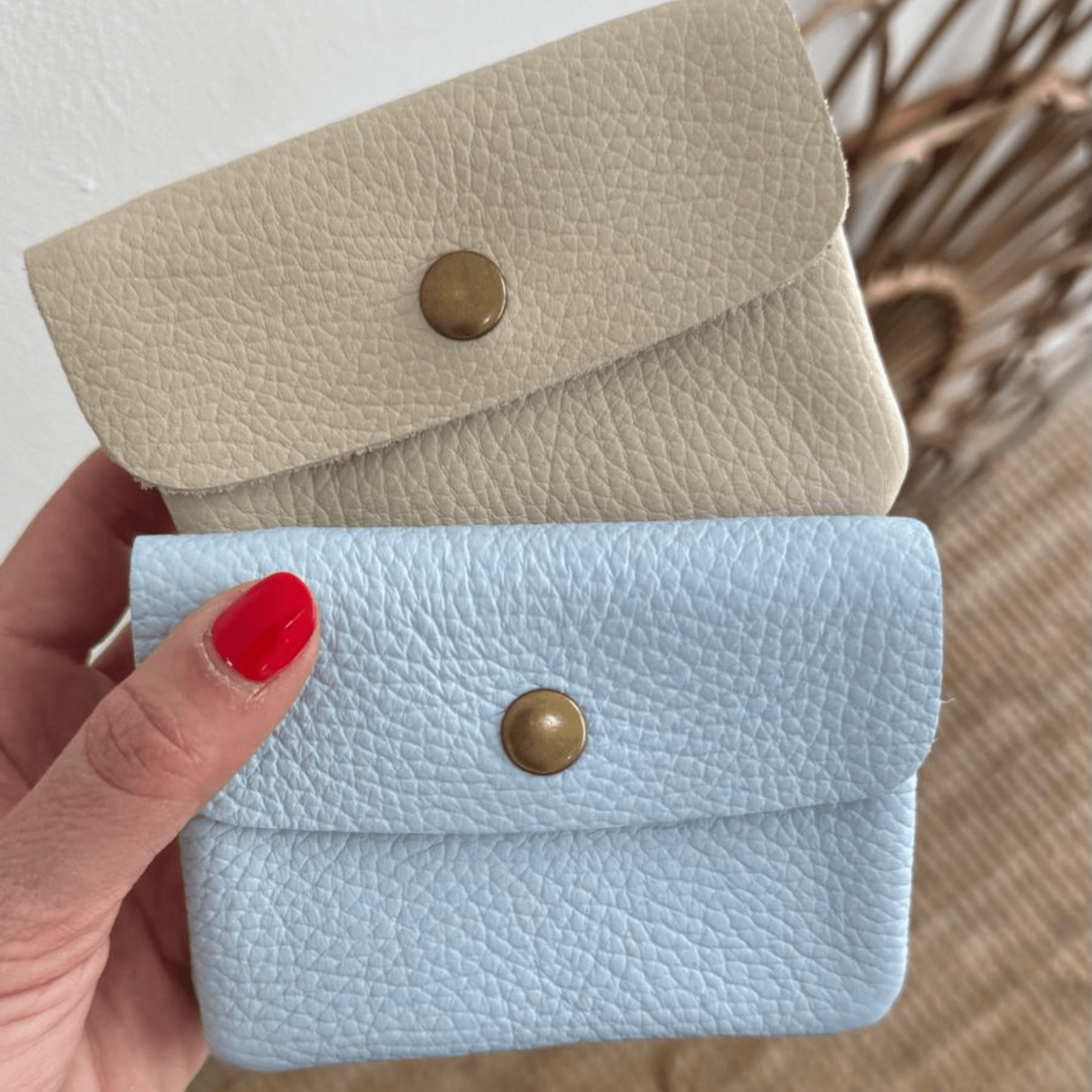 1 Monedero de piel - Bubbleshopbcn