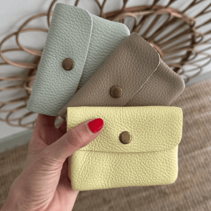 1 Monedero de piel - Bubbleshopbcn