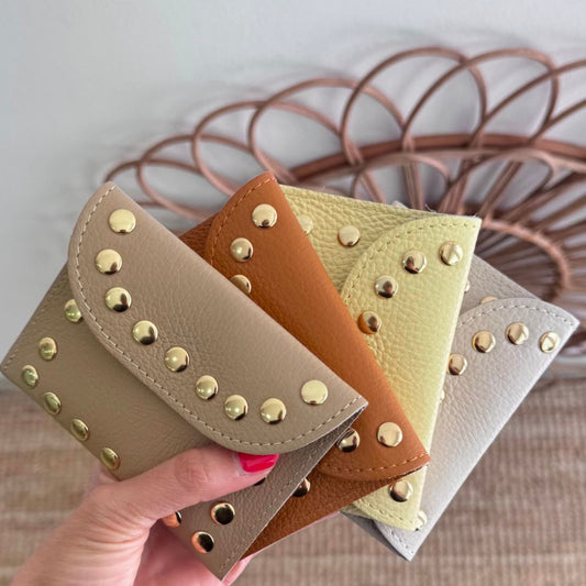 1 MONEDERO TACHAS PIEL - Bubbleshopbcn