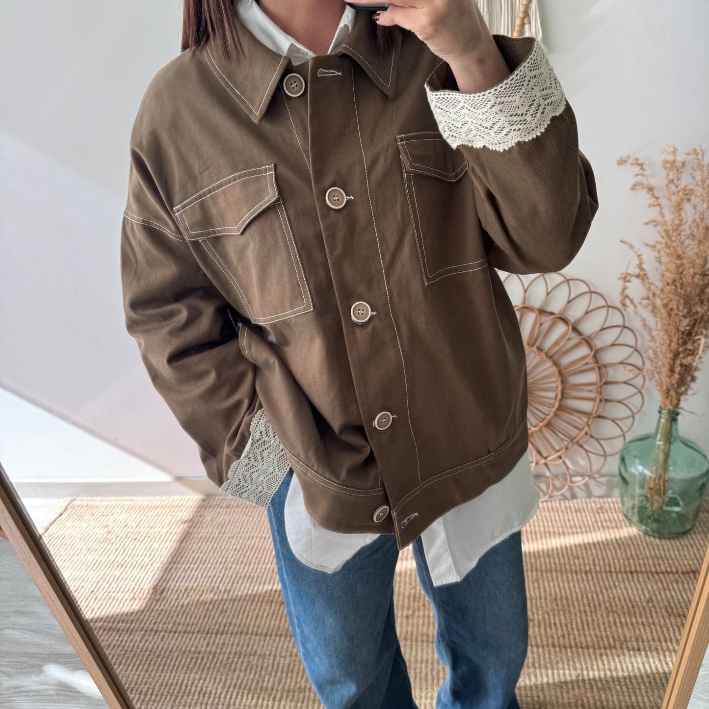 Chaqueta puños encaje - Bubbleshopbcn