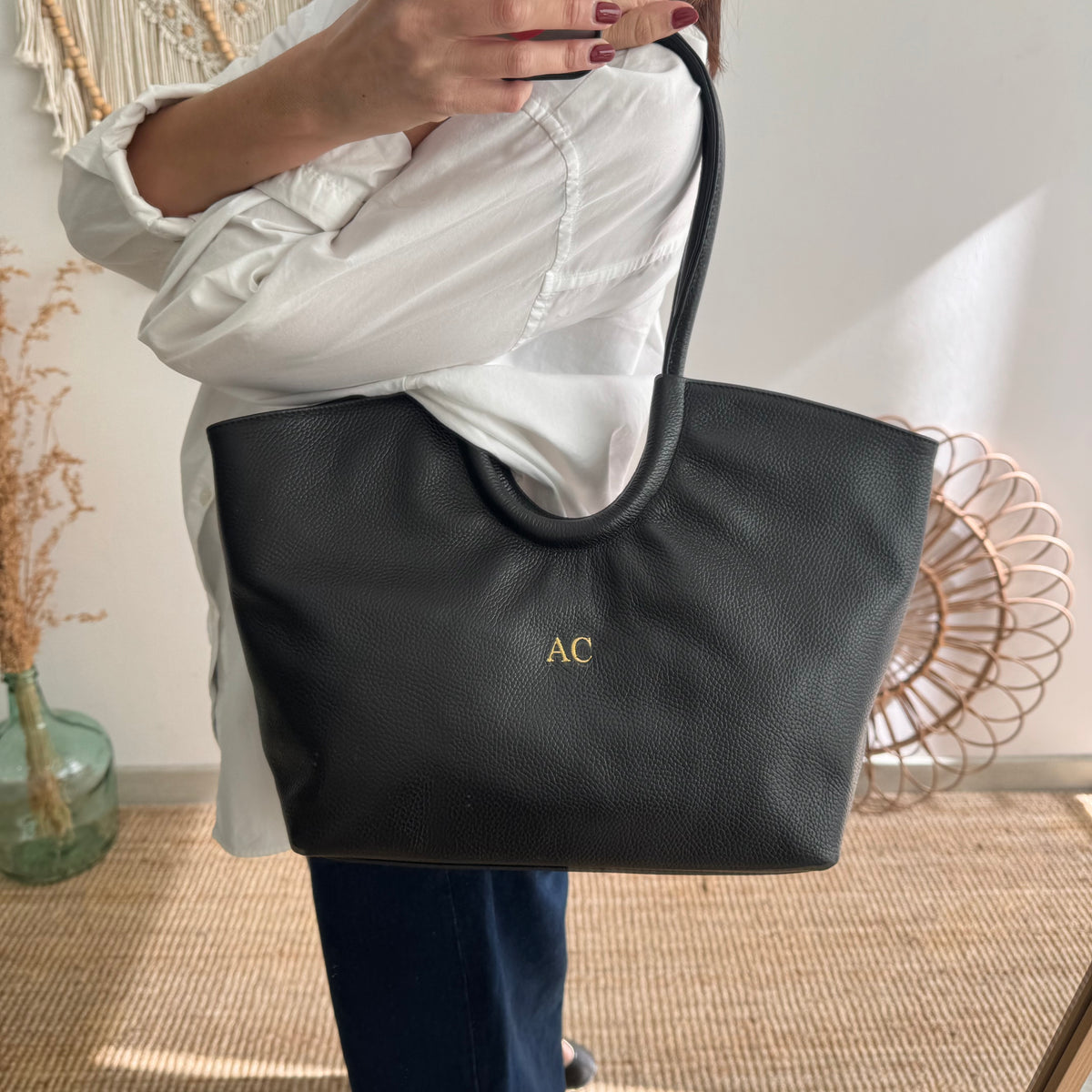 Shopper luna negro