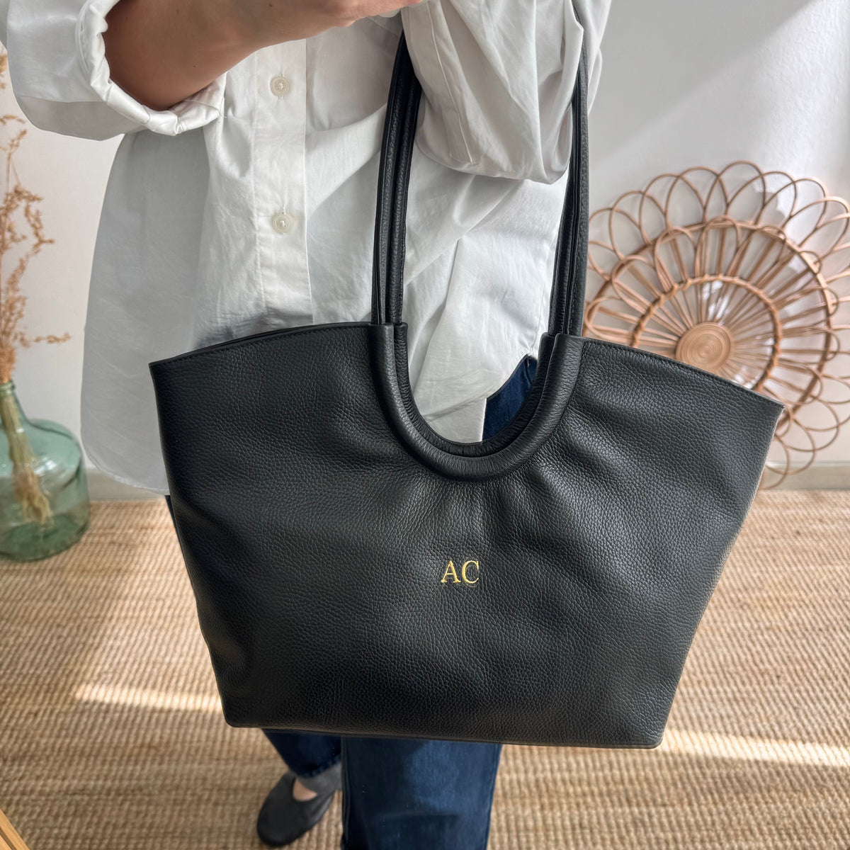 Shopper luna negro