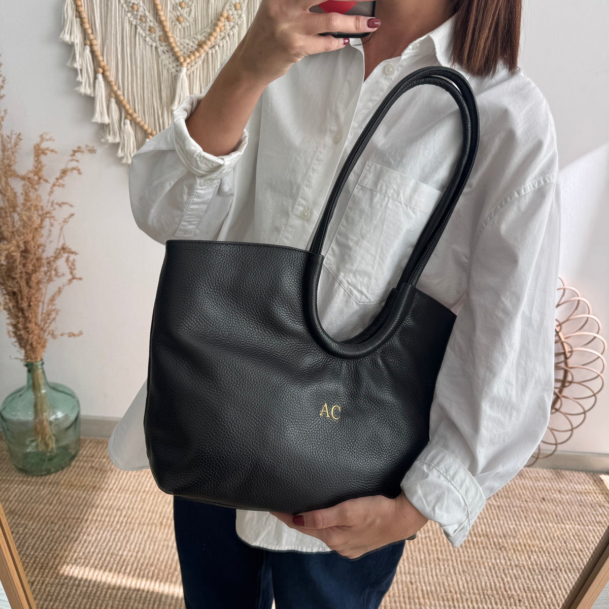 Shopper luna negro