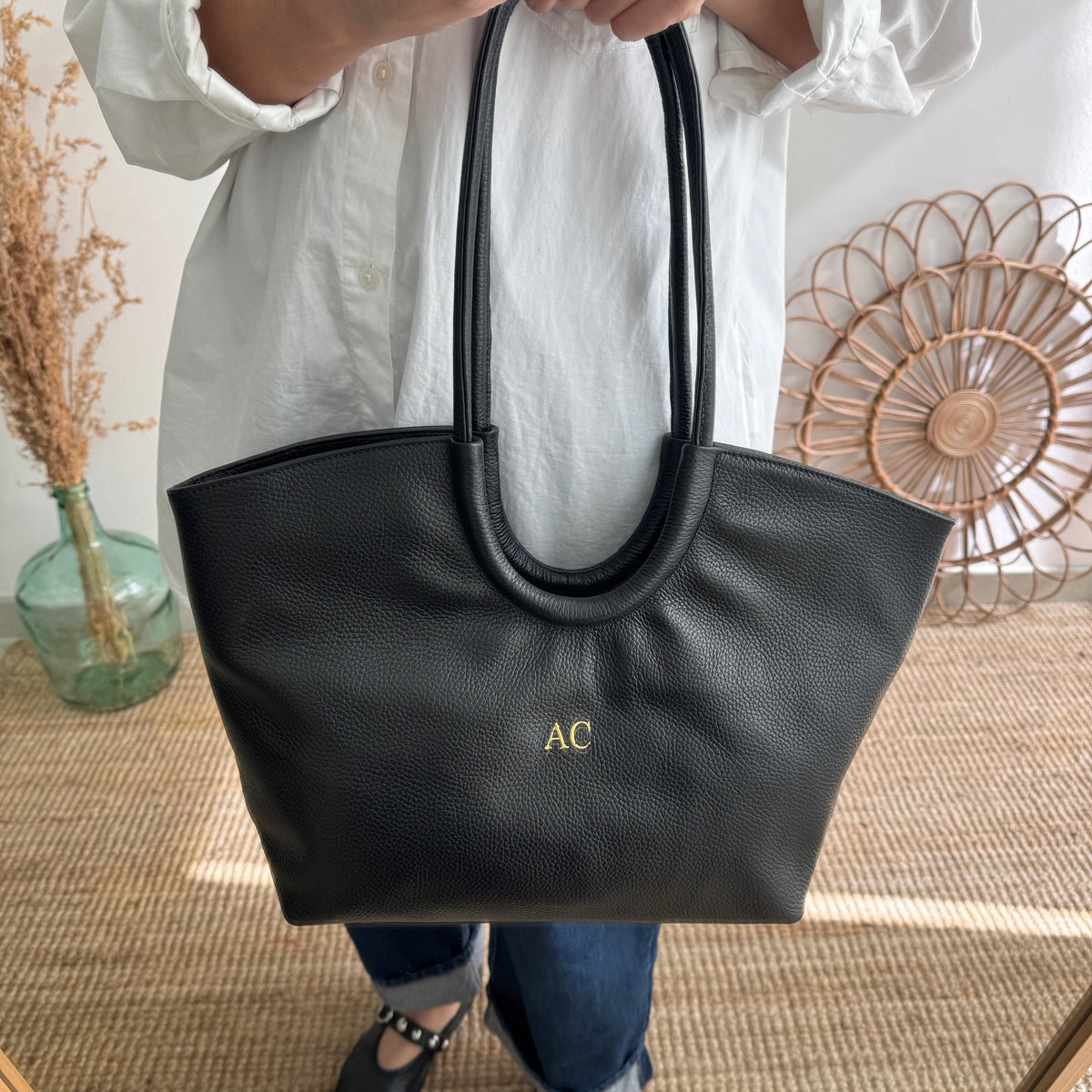 Shopper luna negro