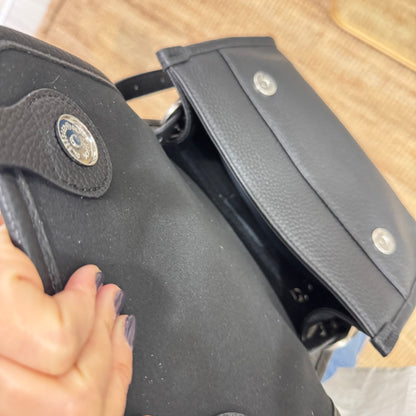 Bolso Satchel en Piel negra