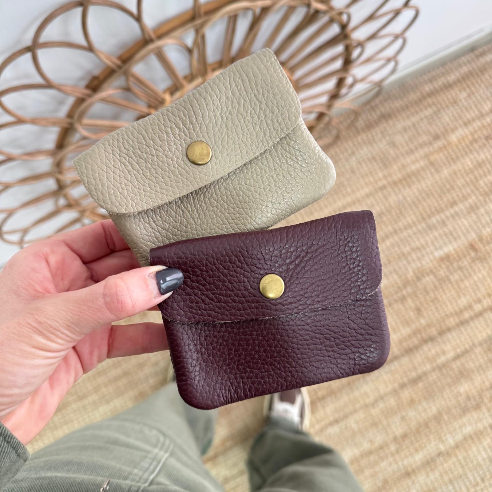1 Monedero de piel - Bubbleshopbcn