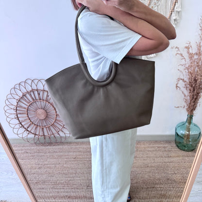 Shopper luna taupe