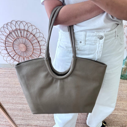 Shopper luna taupe