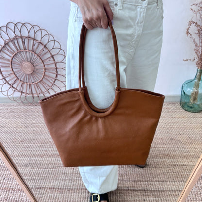 Shopper luna camel