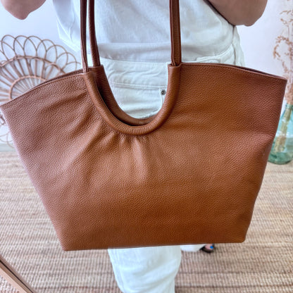 Shopper luna camel
