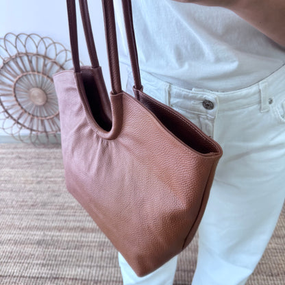 Shopper luna camel