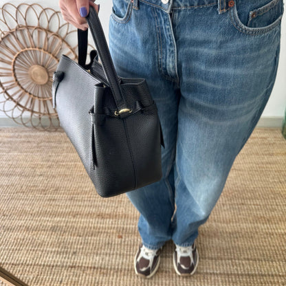 Bolso nudos negro