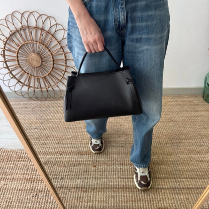 Bolso nudos negro