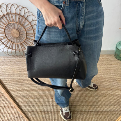 Bolso nudos negro