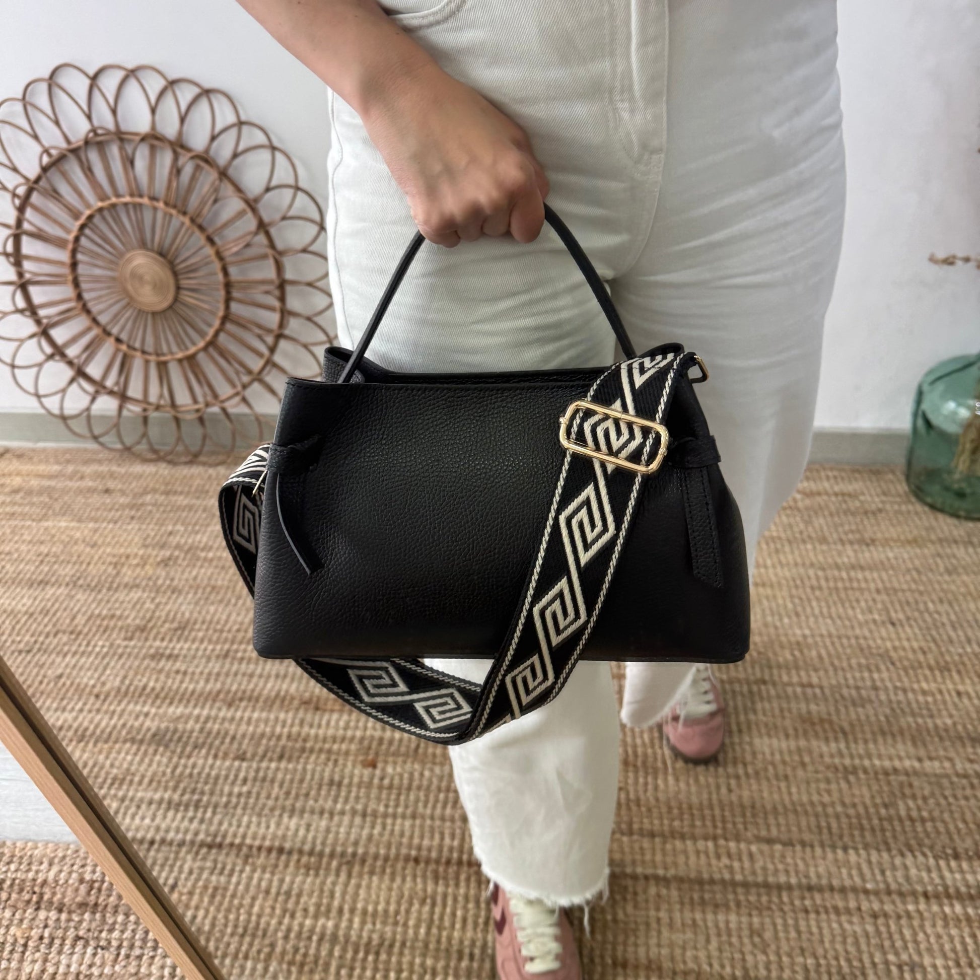 Bolso nudos negro - Bubbleshopbcn