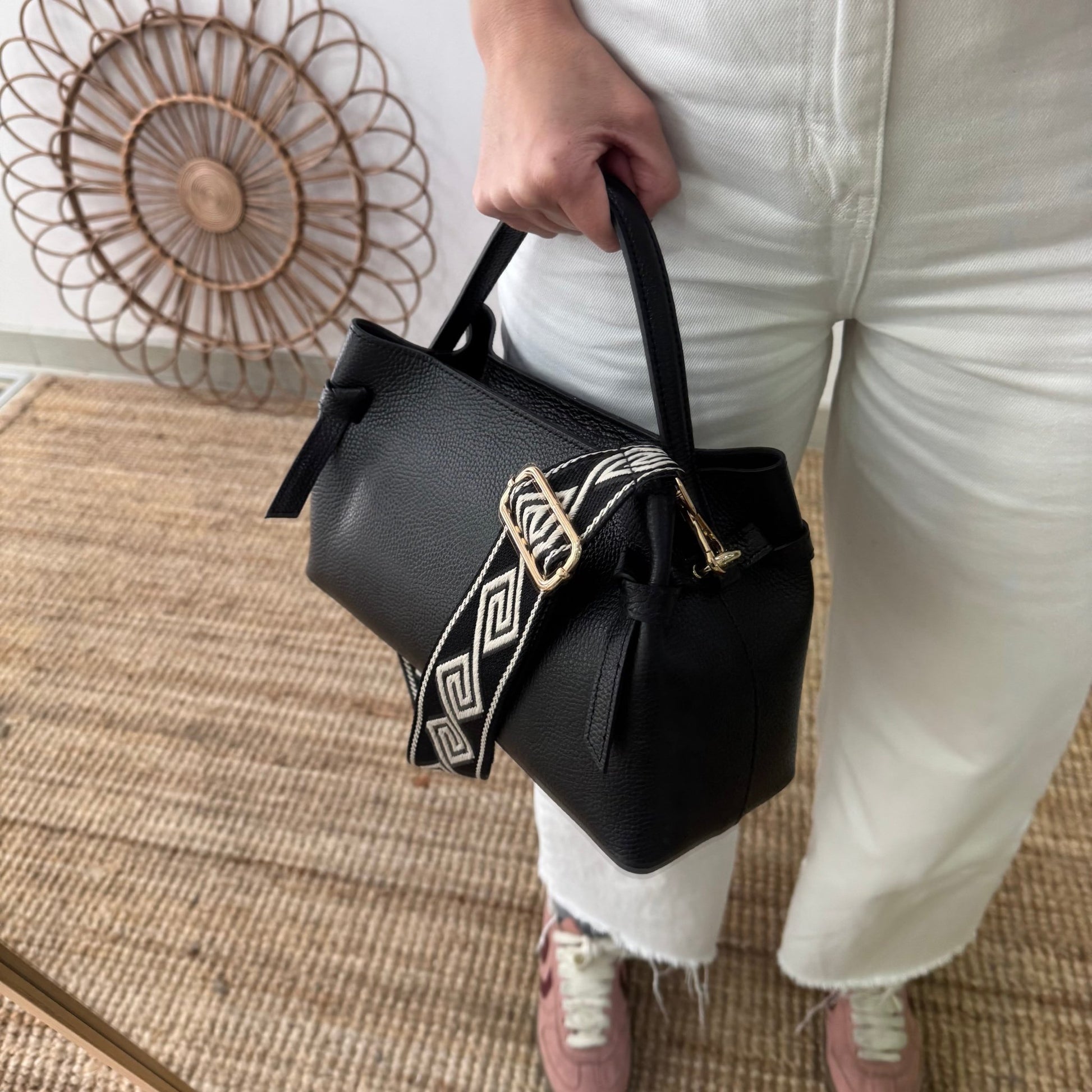 Bolso nudos negro - Bubbleshopbcn