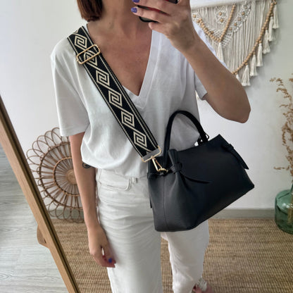 Bolso nudos negro - Bubbleshopbcn