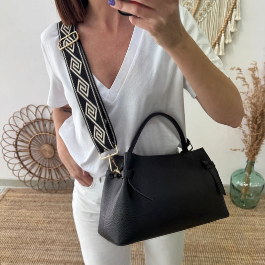 Bolso nudos negro - Bubbleshopbcn