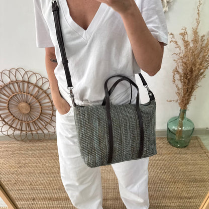 Bolso Shopper Trenzado camuflaje
